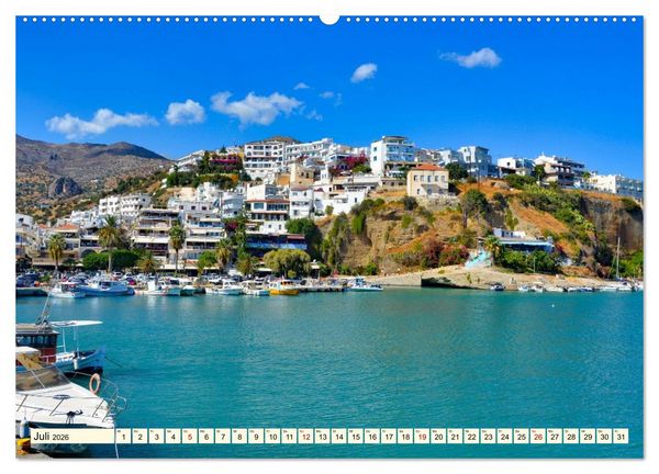 Produktbild: Gr&uuml;nde f&uuml;r Urlaub auf Kreta (hochwertiger Premium Wandkalender 2026 DIN A2 quer), Kunstdruck in Hochglanz