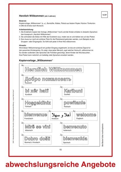 Produktbild: Kita aktiv Projektmappe Interkulturelle Bildung &ndash; unsere Welt ist bunt
