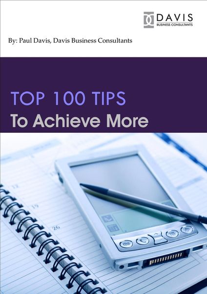 Produktbild: Top 100 Tips to Achieve More