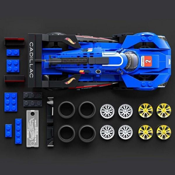 Produktbild: Mattel Brick Shop HW SPEED SERIES CADILLAC