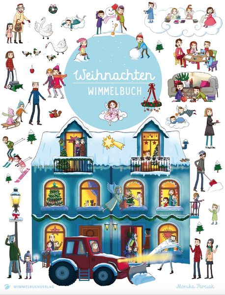 Weihnachten Wimmelbuch Pocket, Gebundene Ausgabe von , Adrian & wimmelbuchverlag, 9783985850082