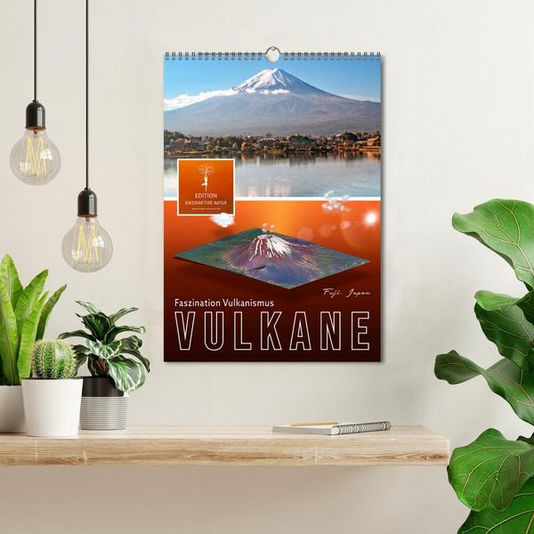 Produktbild: Vulkane - Faszination Vulkanismus (Wandkalender 2026 DIN A3 hoch), CALVENDO Monatskalender
