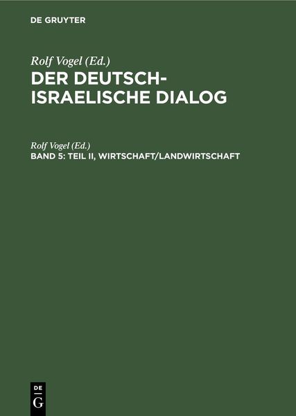 Produktbild: Teil II, Wirtschaft/Landwirtschaft