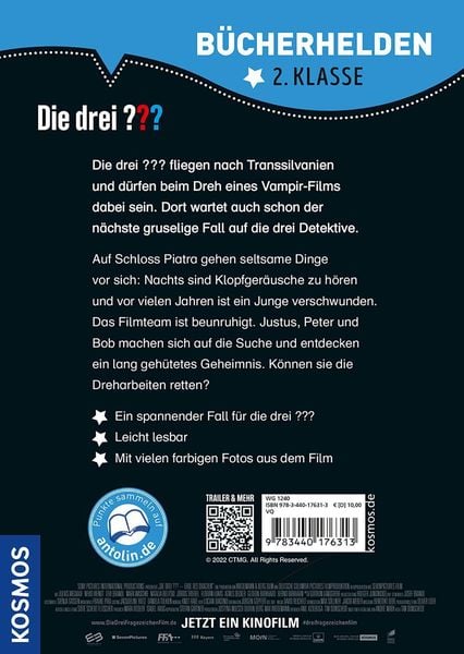 Die drei ??? Erstlese-Buch zum Film, Erbe des Drachen