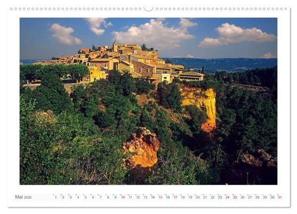 Produktbild: Farbenfrohe Provence (Wandkalender 2026 DIN A2 quer), CALVENDO Monatskalender