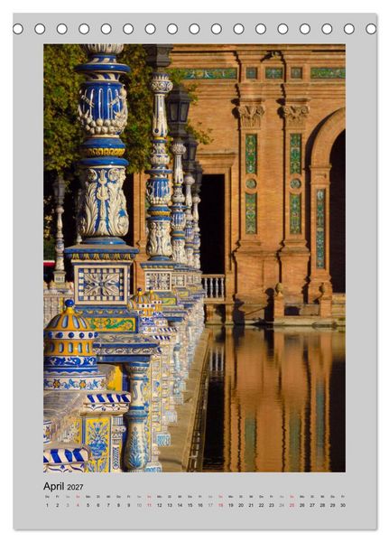Produktbild: Andalusien - Bekanntes und Unbeachtetes (Tischkalender 2027 DIN A5 hoch), CALVENDO Monatskalender
