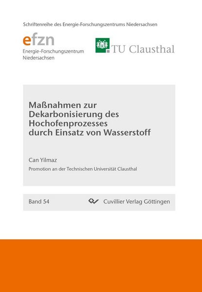 Produktbild: Ma&szlig;nahmen zur Dekarbonisierung des Hochofenprozesses durch Einsatz von Wasserstoff