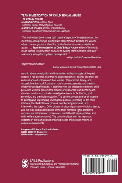 Produktbild: Team Investigation of Child Sexual Abuse