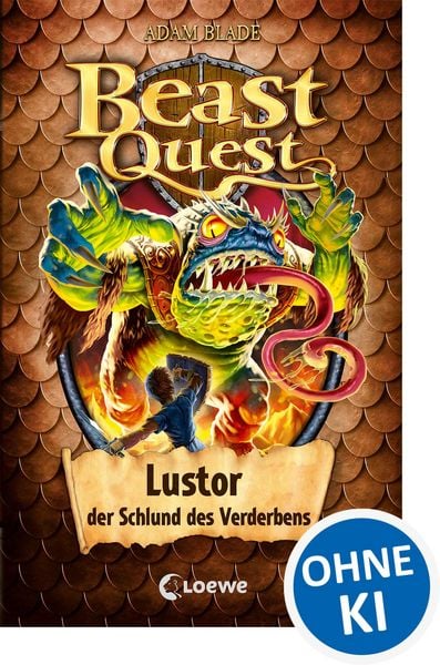Produktbild: Beast Quest (Band 57) - Lustor, der Schlund des Verderbens