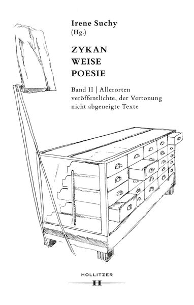 Produktbild: Zykan - Weise - Poesie. Band II: Allerorten ver&ouml;ffentlichte, der Vertonung nicht abgeneigte Texte