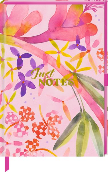 Produktbild: Notizbuch DIN A5 &ndash; Just Notes (PINK)