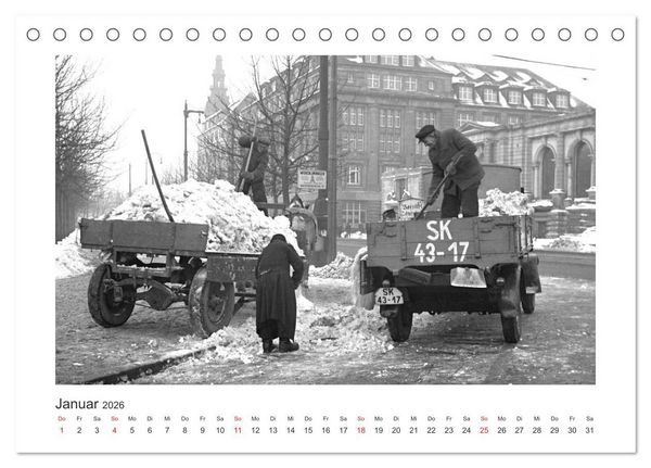 Produktbild: Leipzig : Fotografien von Karl Heinz Mai (1920-1964) (Tischkalender 2026 DIN A5 quer), CALVENDO Monatskalender