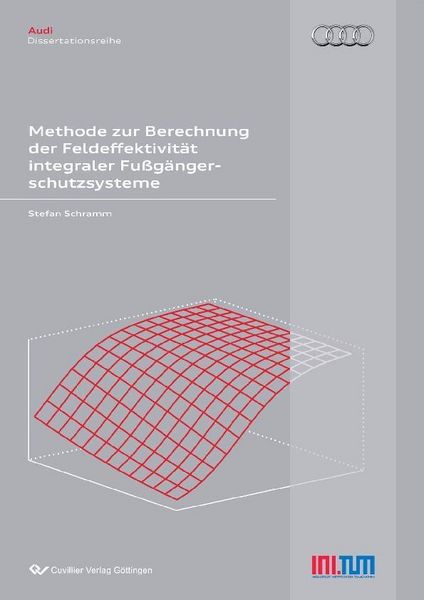 Produktbild: Methode zur Berechnung der Feldeffektivit&auml;t integraler Fu&szlig;g&auml;ngerschutzsysteme