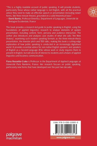 Produktbild: Public Speaking and the New Oratory