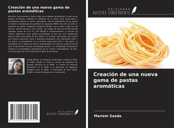 Produktbild: Creaci&oacute;n de una nueva gama de pastas arom&aacute;ticas