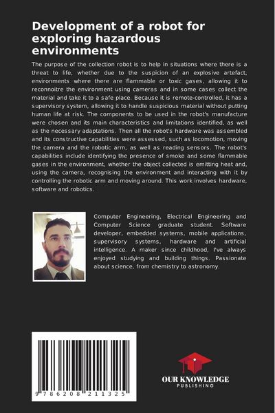 Produktbild: Development of a robot for exploring hazardous environments
