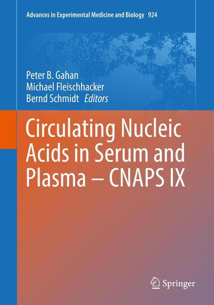 Produktbild: Circulating Nucleic Acids in Serum and Plasma - CNAPS IX