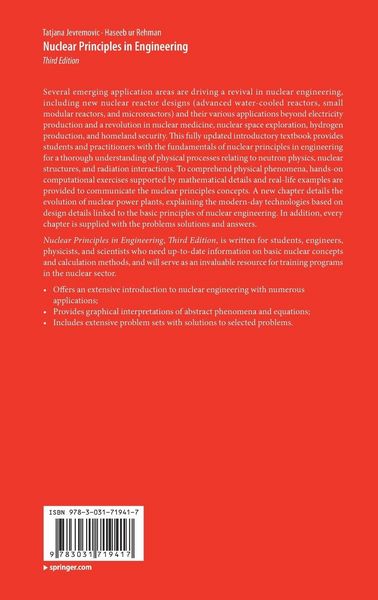 Produktbild: Nuclear Principles in Engineering