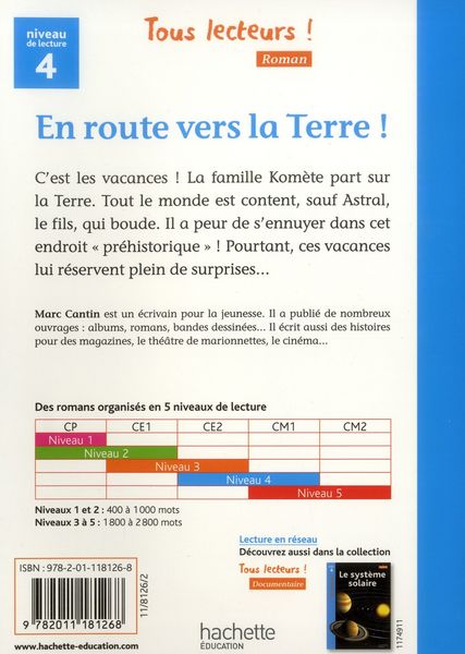 Produktbild: Tous Lecteurs; en Route Vers la Terre; Niveau 4; Cycle 3; Livre de l