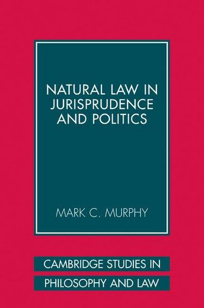Produktbild: Natural Law in Jurisprudence and Politics