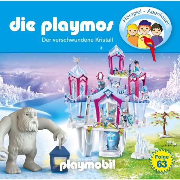 Produktbild: Die Playmos - Das Original Playmobil Hörspiel, Folge 63: Der verschwundene Kristall