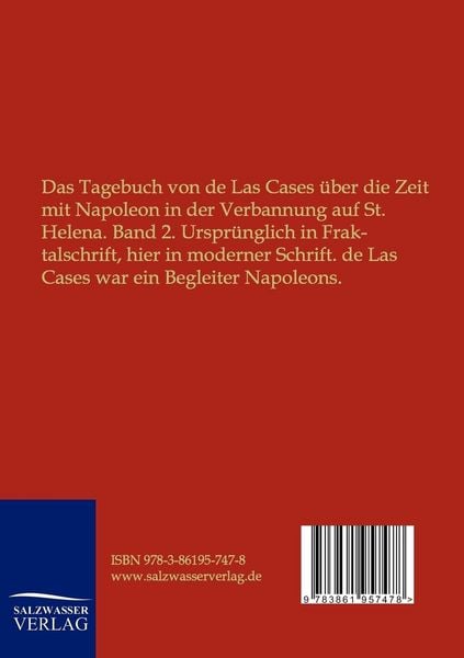 Produktbild: Napoleon I. - Tagebuch von St. Helena