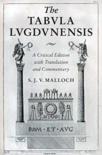 Produktbild: The Tabula Lugdunensis