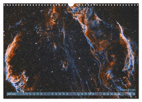 Produktbild: Deep Sky Kalender (Wandkalender 2026 DIN A3 quer), CALVENDO Monatskalender