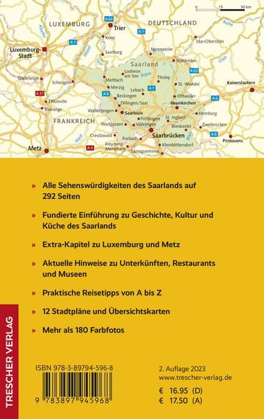 Produktbild: TRESCHER Reisef&uuml;hrer Saarland