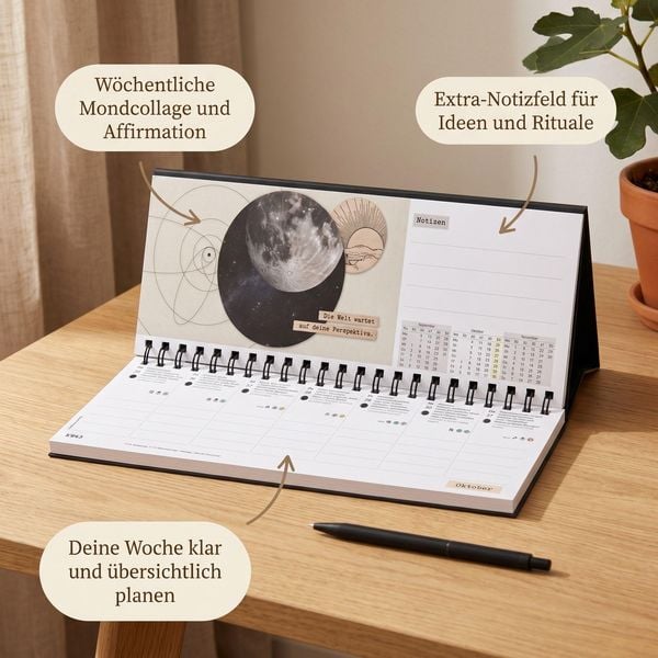 Produktbild: Einfach mit dem Mond 2027