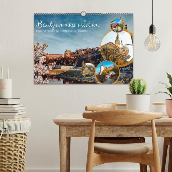 Produktbild: Bautzen neu erleben - Monat f&uuml;r Monat urban eingefangen (Wandkalender 2026 DIN A3 quer), CALVENDO Monatskalender