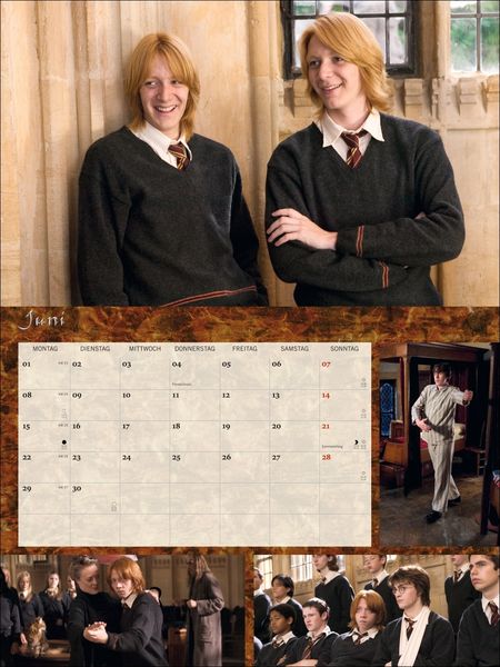 Produktbild: Harry Potter Broschur XL Kalender 2026