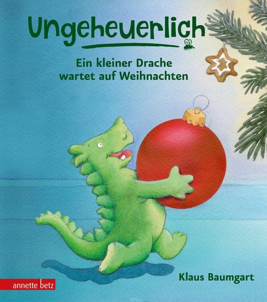 Ungeheuerlich - Ein kleiner Drache wartet auf Weihnachten (Ungeheuerlich, Bd.), Gebundene Ausgabe von Klaus Baumgart, Annette Betz im Ueberreuter
