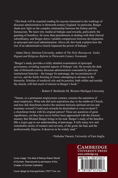 Produktbild: Bishops, Clerks, and Diocesan Governance in Thirteenth-Century England