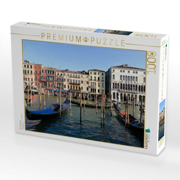 Produktbild: CALVENDO Puzzle Am Grand Canal. | 1000 Teile Lege-Gr&ouml;&szlig;e 64x48cm Foto-Puzzle f&uuml;r gl&uuml;ckliche Stunden