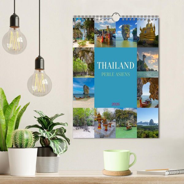 Produktbild: Thailand - Perle Asiens (Wandkalender 2026 DIN A4 hoch), CALVENDO Monatskalender