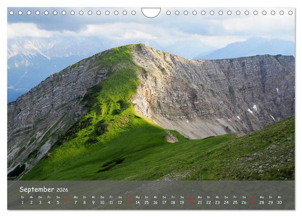 Produktbild: Ammergauer Alpen (Wandkalender 2026 DIN A4 quer), CALVENDO Monatskalender