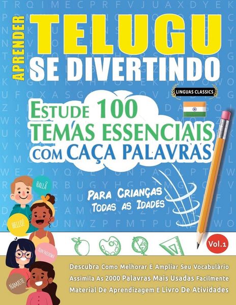 Produktbild: Aprender Telugu Se Divertindo! - Para Crian&ccedil;as