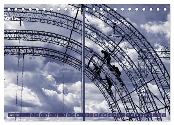 Produktbild: Abstrakte Architektur (Tischkalender 2026 DIN A5 quer), CALVENDO Monatskalender