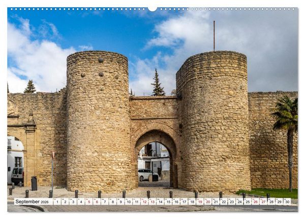Produktbild: Andalusien - Ronda (hochwertiger Premium Wandkalender 2026 DIN A2 quer), Kunstdruck in Hochglanz