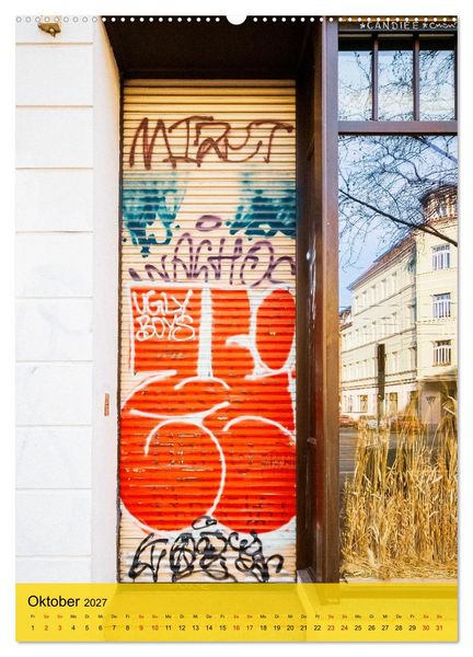Produktbild: Plagwitz kunterbunt - Leipzigs wildester Stadtteil (Wandkalender 2027 DIN A2 hoch), CALVENDO Monatskalender