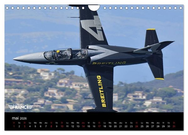 Produktbild: Ailes sur la France (Calendrier mural 2026 DIN A4 vertical), CALVENDO calendrier mensuel