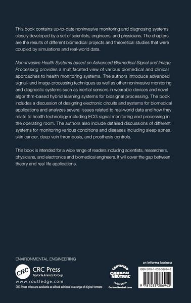Produktbild: Non-Invasive Health Systems based on Advanced Biomedical Signal and Image Processing