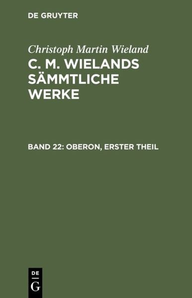 Produktbild: Oberon, Theil 1