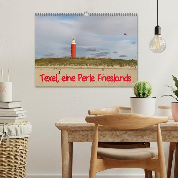 Produktbild: Texel, eine Perle Hollands (Wandkalender 2026 DIN A3 quer), CALVENDO Monatskalender