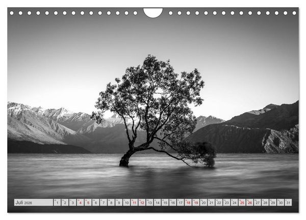 Produktbild: Monochrome Wonders (Wandkalender 2026 DIN A4 quer), CALVENDO Monatskalender