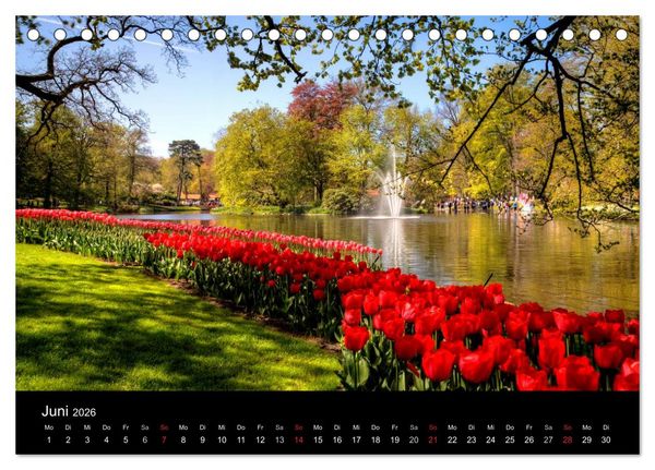 Produktbild: Einzigartige Natur - Eine Reise durch Europas Landschaften (Tischkalender 2026 DIN A5 quer), CALVENDO Monatskalender