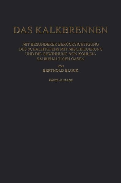 Produktbild: Das Kalkbrennen
