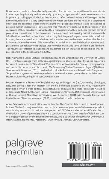 Produktbild: Values and Choices in Television Discourse