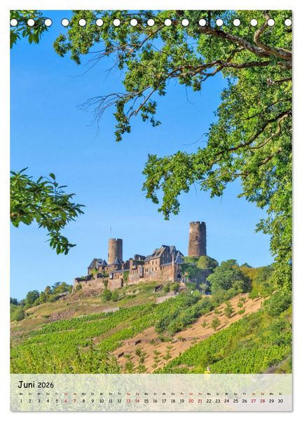 Produktbild: Moselzauber (Tischkalender 2026 DIN A5 hoch), CALVENDO Monatskalender